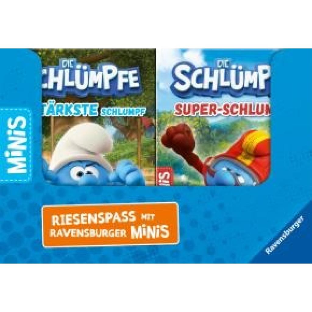 9783473684755 - Verkaufs-Kassette Ravensburger Minis 15 - Die Schlümpfe Taschenbuch
