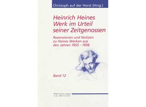 9783476020192 - Heine-Studien   Rezensionen und Notizen zu Heines Werken aus den Jahren 1855-1856 - Sikander Singh Kartoniert (TB)