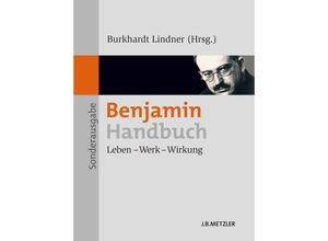 9783476022769 - Benjamin-Handbuch - BURKHARDT LINDNER (HG) Kartoniert (TB)