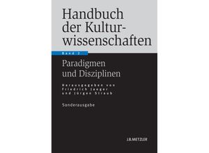 9783476023988 - Handbuch der Kulturwissenschaften Kartoniert (TB)