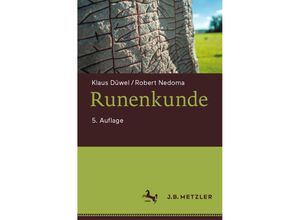 9783476046291 - Runenkunde - Klaus Düwel Robert Nedoma Kartoniert (TB)