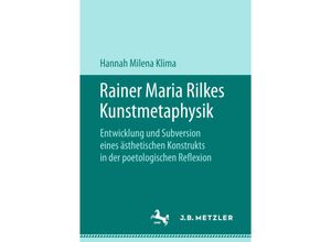 9783476047823 - Rainer Maria Rilkes Kunstmetaphysik - Hannah Milena Klima Kartoniert (TB)