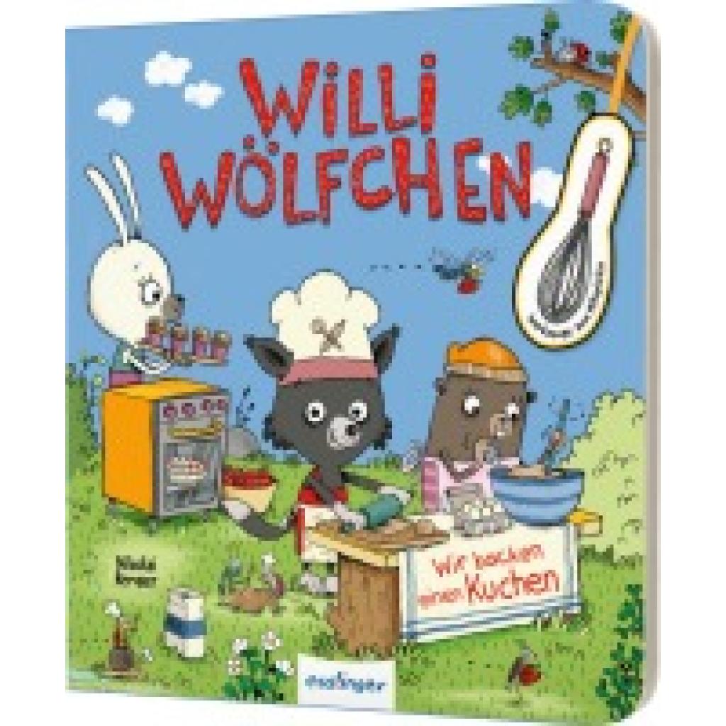 9783480239092 - Klee Julia Willi Wölfchen Wir backen einen Kuchen!