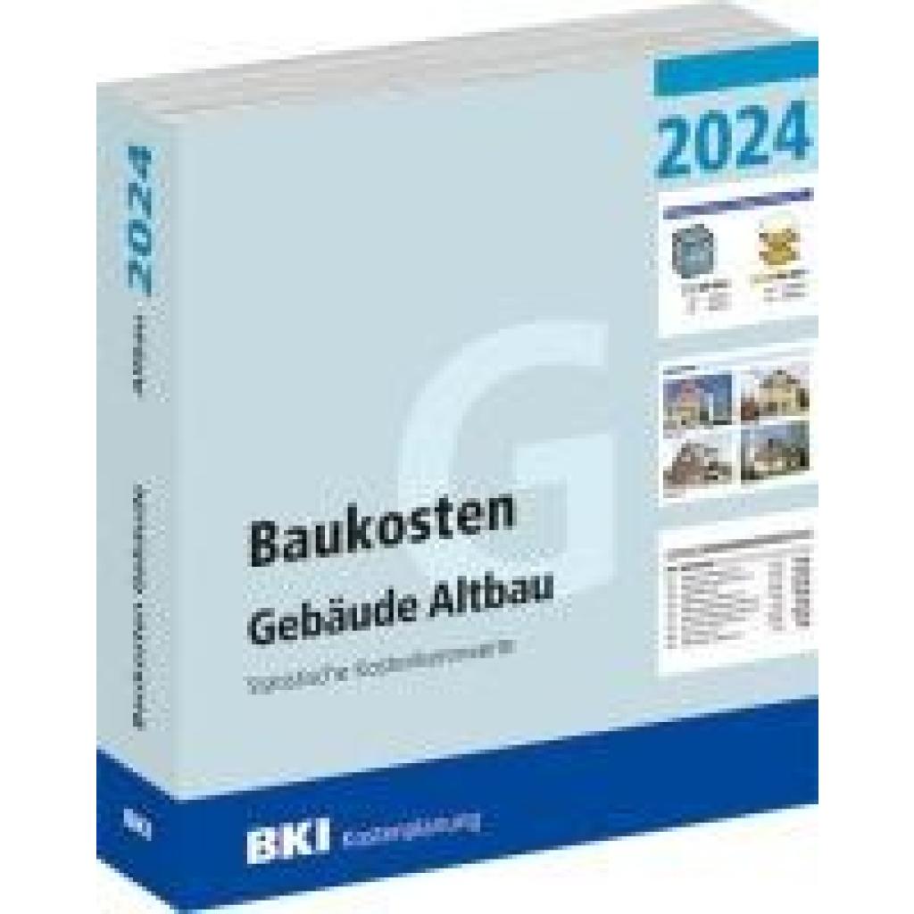 9783481047474 - BKI Baukosten Gebäude Altbau 2024