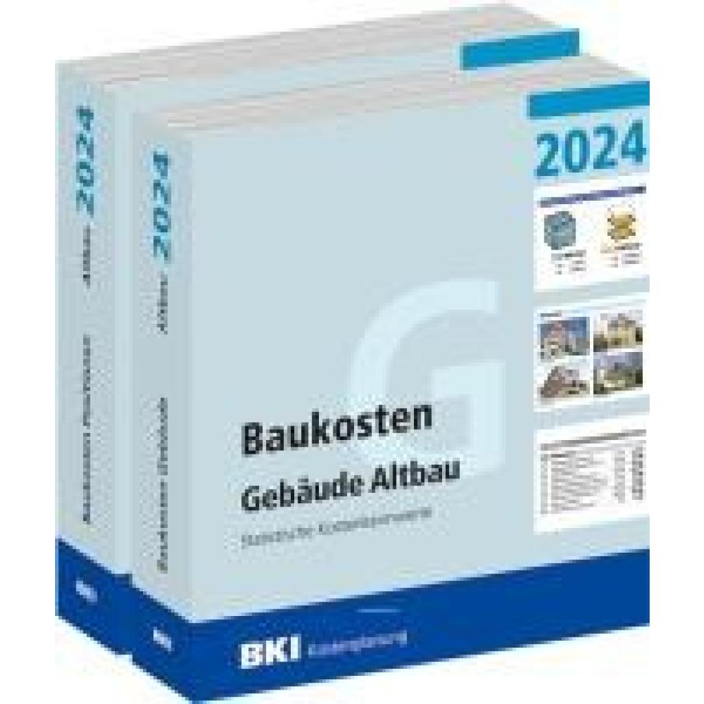 9783481047498 - BKI Baukosten Gebäude + Positionen Altbau 2024