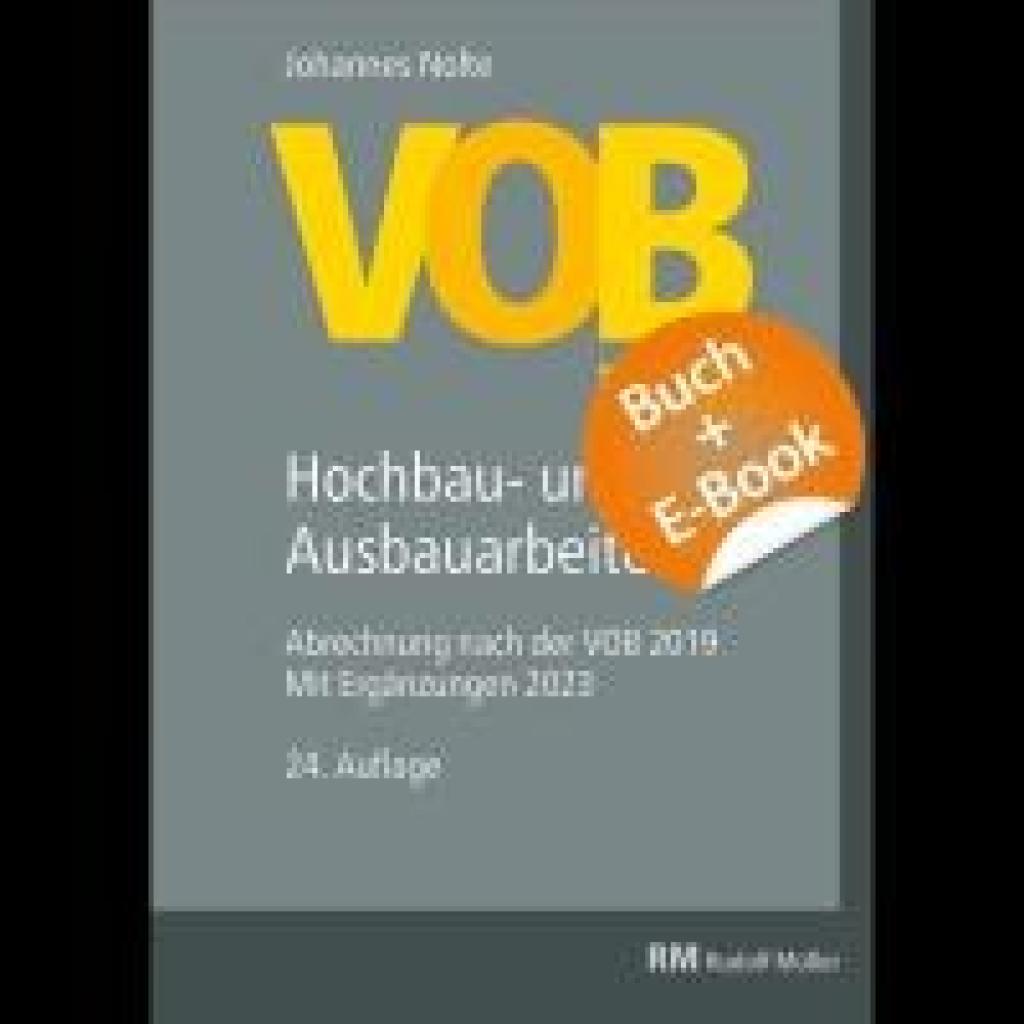 9783481047887 - Nolte Johannes VOB im Bild-Hochbau-und Ausbauarbeiten-mit E-Book