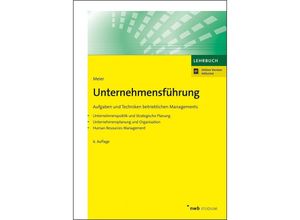 9783482489662 - Unternehmensführung - Harald Meier Kartoniert (TB)