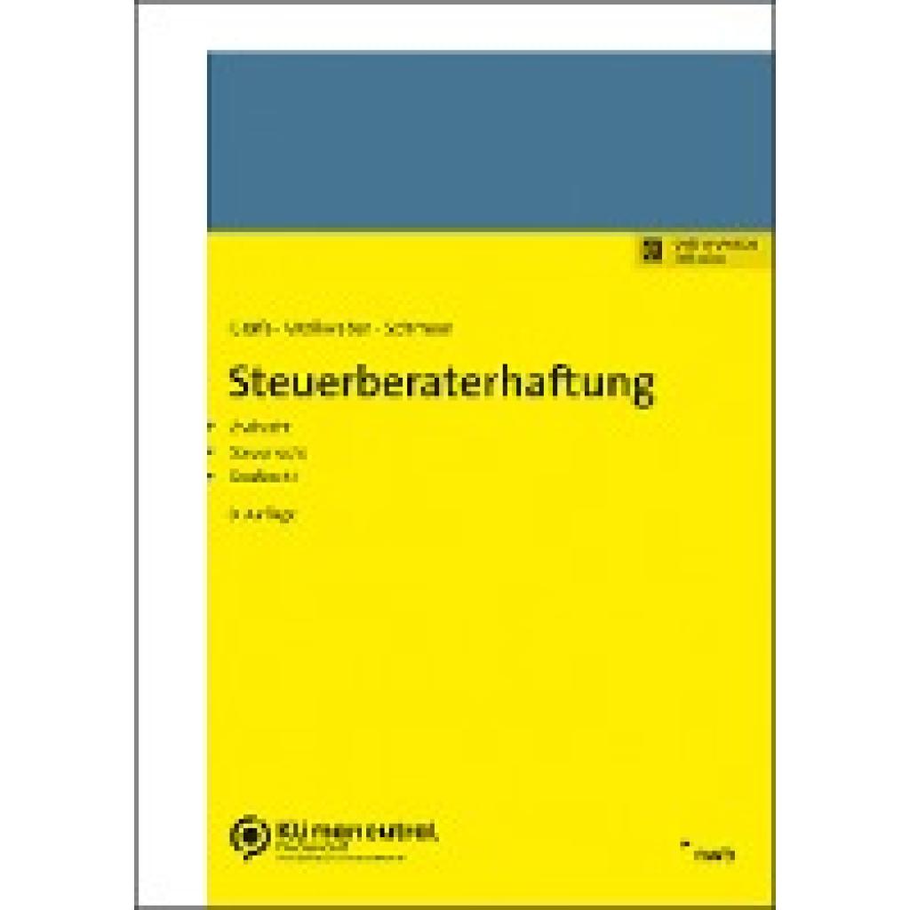 9783482505683 - Gräfe Jürgen Steuerberaterhaftung