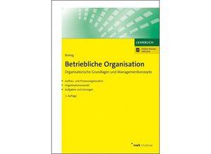 9783482543333 - Betriebliche Organisation - Thomas Breisig Kartoniert (TB)