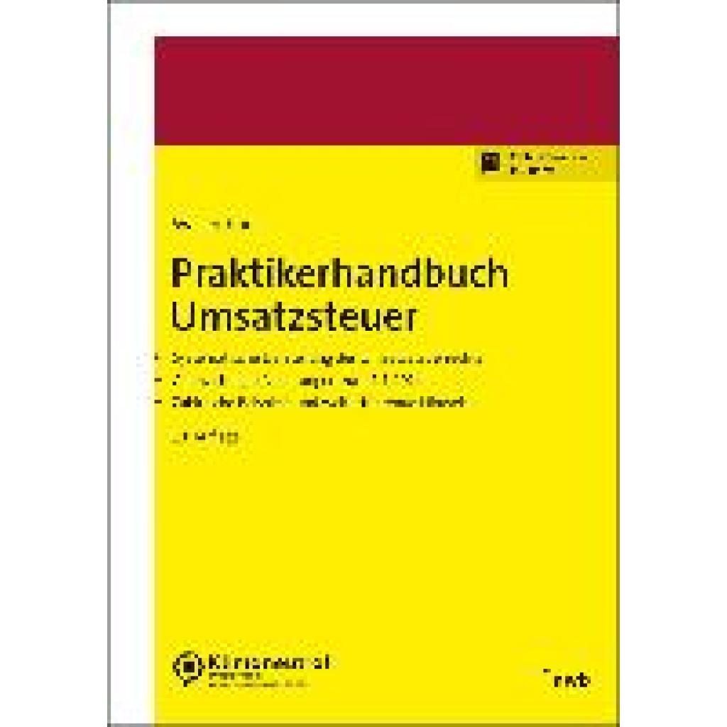 9783482584305 - Walkenhorst Ralf Praktikerhandbuch Umsatzsteuer