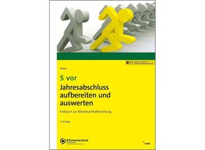 9783482633973 - 5 vor Jahresabschluss aufbereiten und auswerten - Martin Weber Kartoniert (TB)