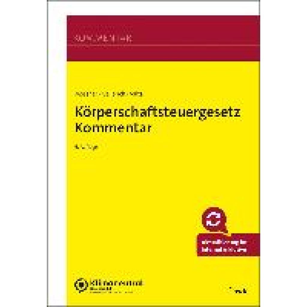 9783482643163 - Körperschaftsteuergesetz Kommentar