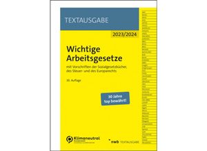 9783482652301 - Wichtige Arbeitsgesetze Kartoniert (TB)