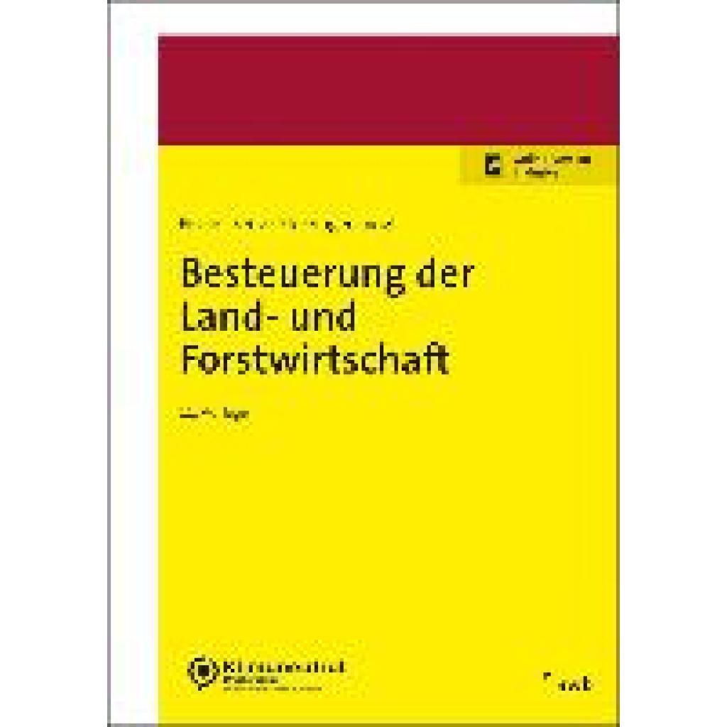 9783482682513 - Eisele Dirk Besteuerung der Land- und Forstwirtschaft