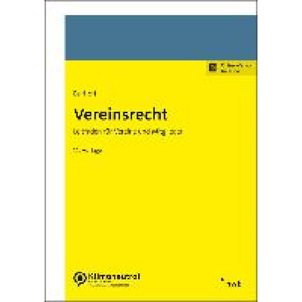 9783482683510 - Burhoff Detlef Vereinsrecht