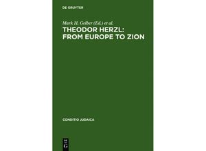 9783484651678 - Theodor Herzl From Europe to Zion Gebunden