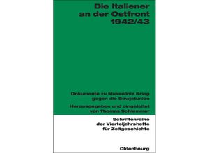 9783486578478 - Italiener an der Ostfront 1942 43 Gebunden