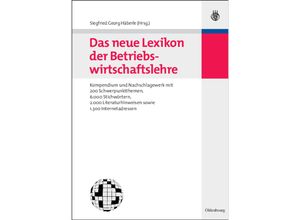 9783486583052 - Das neue Lexikon der Betriebswirtschaftslehre 3 Bde Gebunden