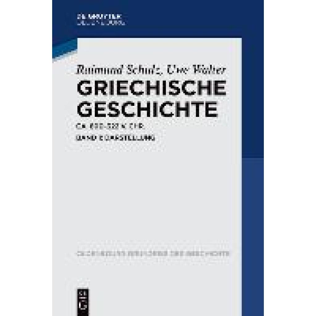 9783486588316 - Schulz Raimund Griechische Geschichte Band 1