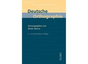 9783487131849 - Deutsche Orthographie Gebunden