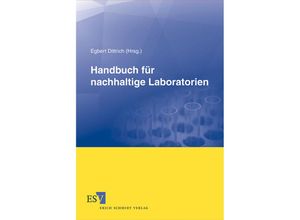 9783503130535 - Handbuch für nachhaltige Laboratorien Gebunden