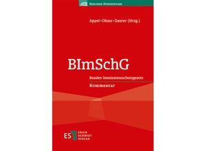 9783503141838 - BImSchG (Bundes-Immissionsschutzgesetz) Kommentar - Kommentar BImSchG (Bundes-Immissionsschutzgesetz) Gebunden