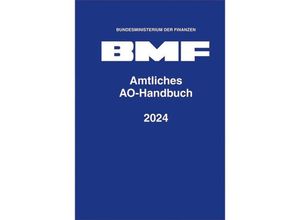 9783503237388 - Amtliches AO-Handbuch 2024 Gebunden