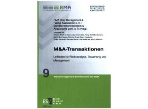 9783503237487 - M&A-Transaktionen Kartoniert (TB)