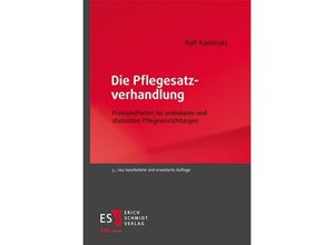 9783503237524 - Die Pflegesatzverhandlung - Ralf Kaminski Kartoniert (TB)