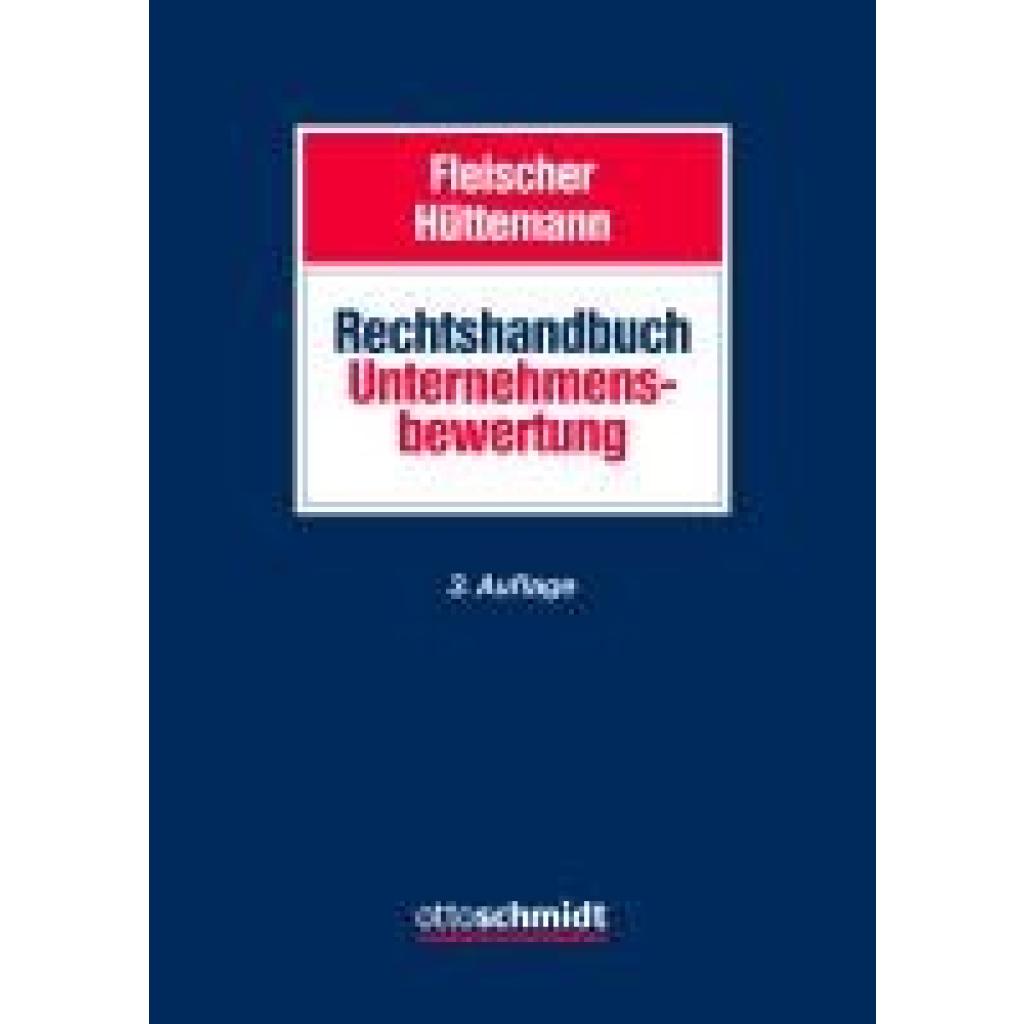 9783504455620 - Rechtshandbuch Unternehmensbewertung