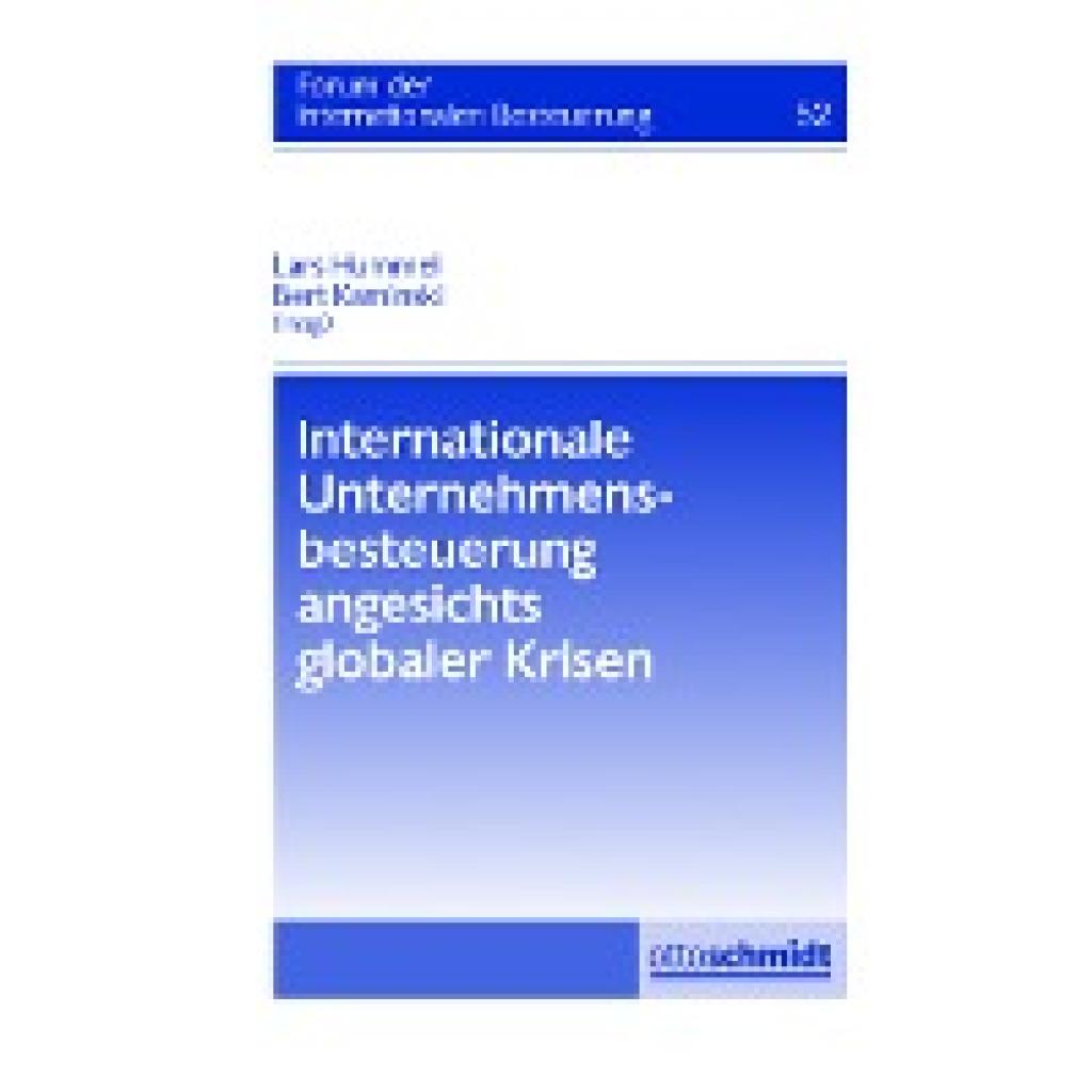 9783504615529 - Desens Marc Internationale Unternehmensbesteuerung angesichts globaler Krisen