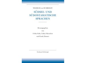 9783506739957 - Südsee- und südostasiatische Sprachen - Wilhelm von Humboldt Gebunden