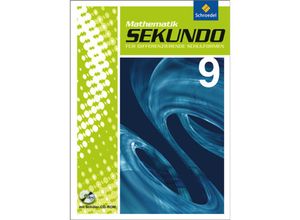 9783507848757 - Martina Lenze - GEBRAUCHT Sekundo Mathematik für differenzierende Schulformen - Ausgabe 2009 Schülerband 9 mit CD-ROM Mathematik Differenzierende Schulformen - Ausgabe 2009 - Preis vom 02102023 050404 h