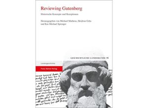 9783515121866 - Reviewing Gutenberg Gebunden