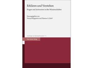 9783515134804 - Erklären und Verstehen Kartoniert (TB)