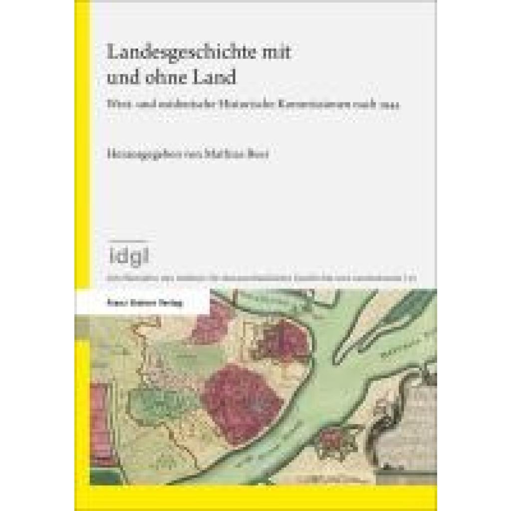 9783515135160 - Landesgeschichte mit und ohne Land