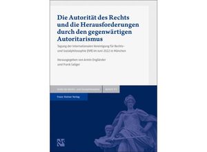 9783515136280 - Die Autorität des Rechts und die Herausforderungen durch den gegenwärtigen Autoritarismus Gebunden