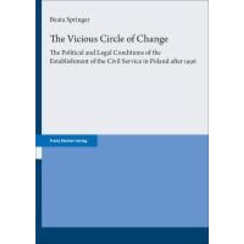 9783515138116 - Springer Beata The Vicious Circle of Change
