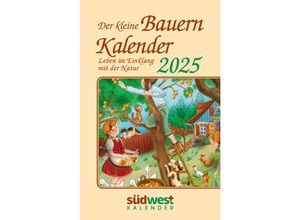 9783517102801 - Der kleine Bauernkalender 2025 - Leben im Einklang mit der Natur - Taschenkalender im praktischen Format 100 x 155 cm