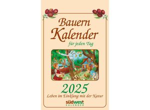 9783517102818 - Bauernkalender für jeden Tag 2025 - Leben im Einklang mit der Natur - Tagesabreißkalender zum Aufhängen mit stabiler Blechbindung 130 x 211 cm