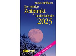 9783517102856 - Der richtige Zeitpunkt 2025 - Taschenkalender im praktischen Format 100 x 155 cm