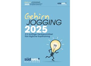 9783517103013 - Gehirnjogging 2025 - 313 knifflige Denksporträtsel fürs tägliche Kopftraining - Textabreißkalender zum Aufstellen oder Aufhängen