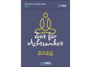 9783517103037 - Zeit für Achtsamkeit 2025 - Mehr Gelassenheit Flow und innere Balance für jeden Tag - Tagesabreißkalender zum Aufstellen oder Aufhängen