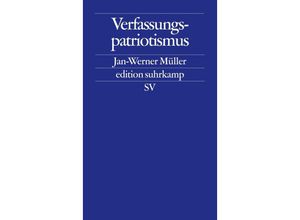 9783518126127 - Verfassungspatriotismus - Jan-Werner Müller Taschenbuch