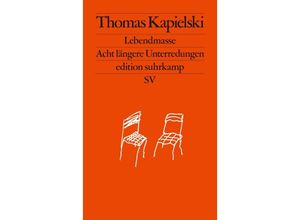 9783518128053 - Lebendmasse - Thomas Kapielski Taschenbuch