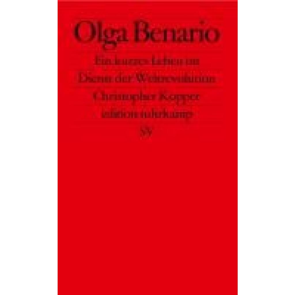 9783518128381 - Kopper Christopher Olga Benario
