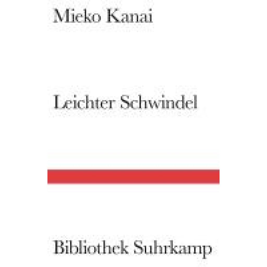 9783518225561 - Kanai Mieko Leichter Schwindel