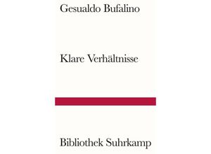 9783518243633 - Klare Verhältnisse - Gesualdo Bufalino Kartoniert (TB)