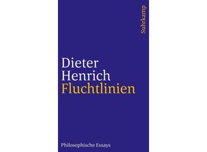 9783518243930 - Fluchtlinien - Dieter Henrich Kartoniert (TB)