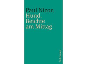 9783518244050 - Hund Beichte am Mittag - Paul Nizon Kartoniert (TB)